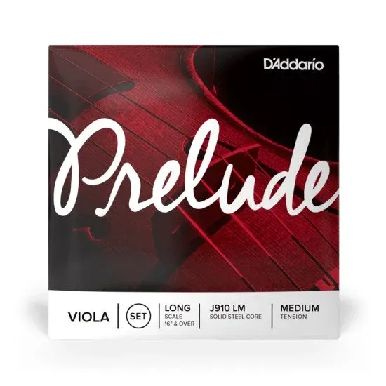 Daddario SET CORDAS VIOLA ARCO 16" Prelude Long Scale J910 LM