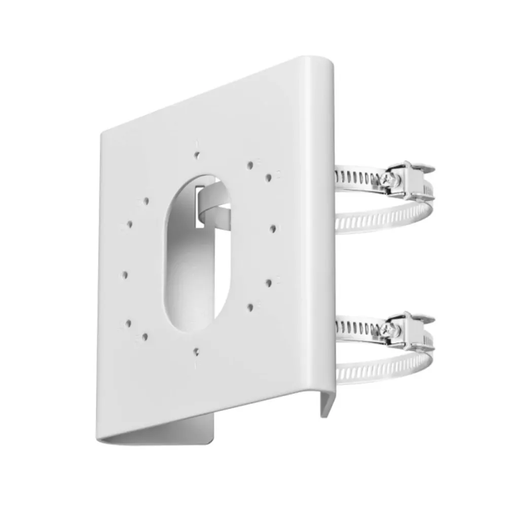 Suporte para Postes Hikvision para Câmaras Bullet Branco - DS-1275ZJ-S-SUS