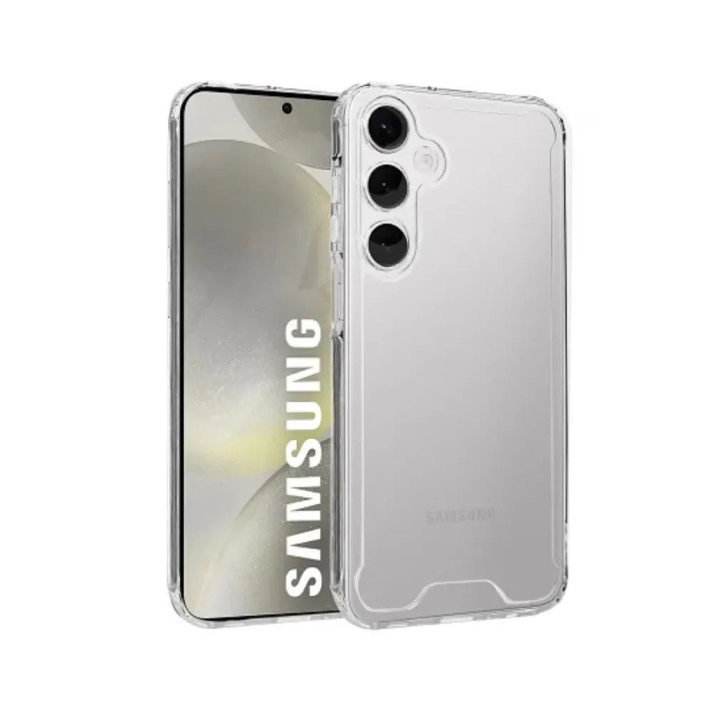 Capa Silicone Reforçado Samsung Galaxy S25 Transparente