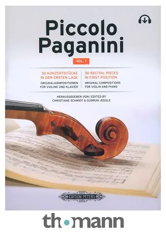 Edition Peters Piccolo Paganini 1