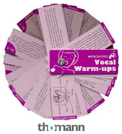 Wise Publications Notecracker Vocal Warm-Ups