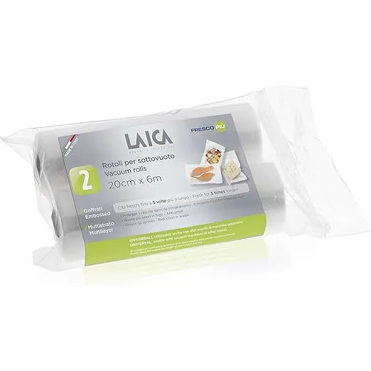 Saco Para Embalagem A Vácuo Laica Vt3508/ 20 X 600Cm