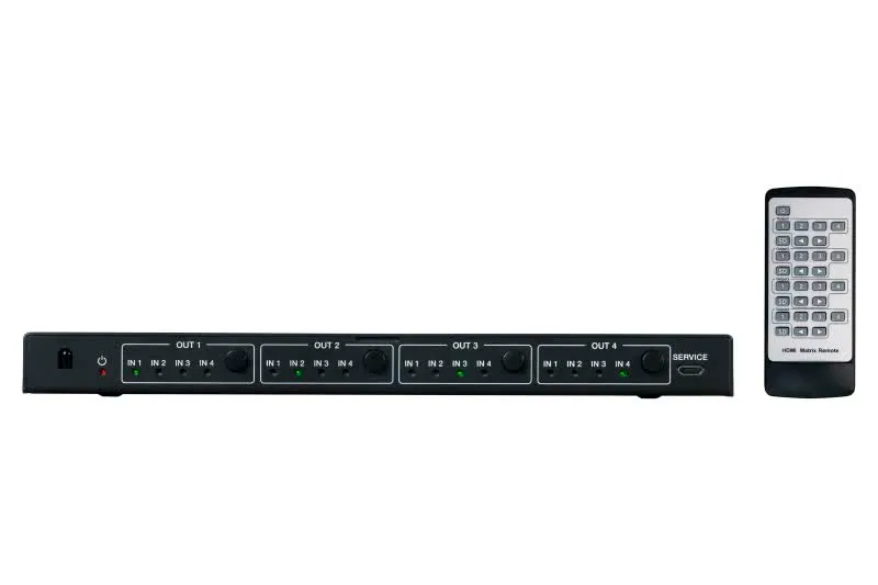 Distribuidor Comutador HDMI 4 x 4 - FO-22M44C