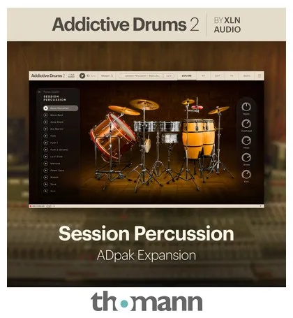 XLN Audio AD 2 Session Percussion
