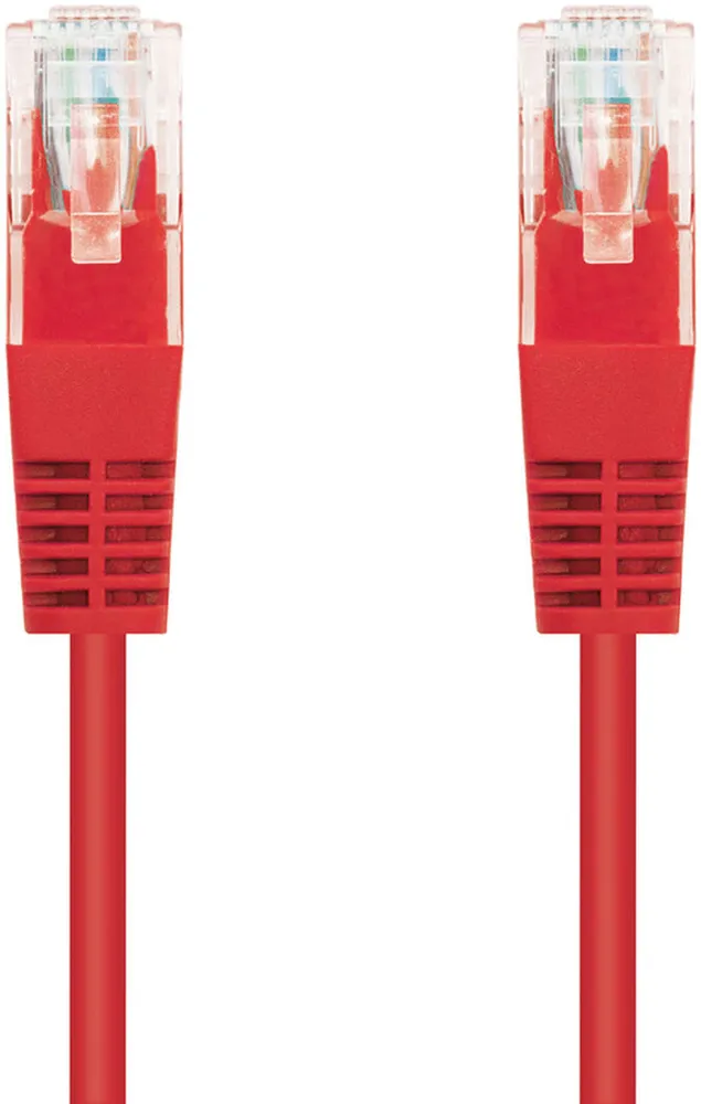 Cabo de Rede Nanocable RJ45 CAT.6 UTP AWG24 2 M Vermelho