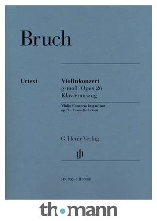 Henle Verlag Bruch Violinkonzert op.26
