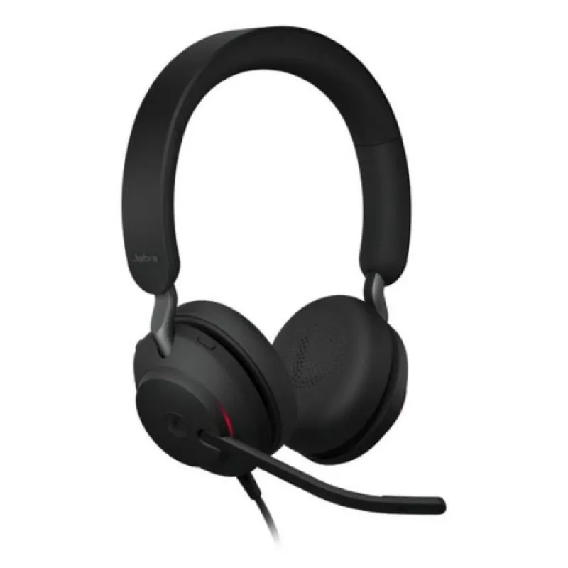 Jabra Evolve2 40 SE Headset Estéreo USB-A/USB-C para Escritório Preto