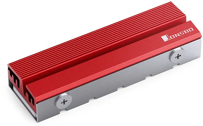 Cooler Jonsbo M.2 -6 SSD Vermelho