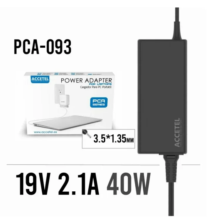 Carregador Accetel PCA-093 Compativel com Insys Escola Digital 40W