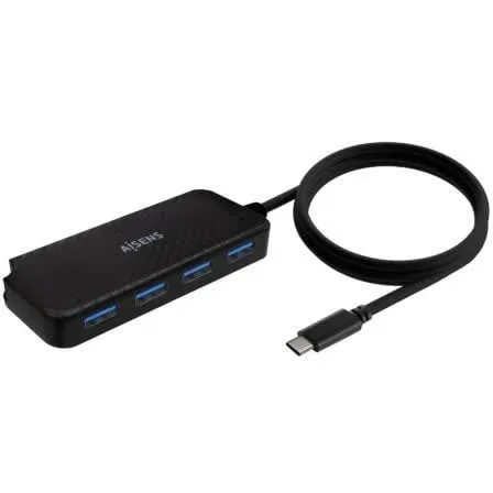 Hub USB-C 3.1 4x USB 3.0 Fêmea 60 cm Aisens