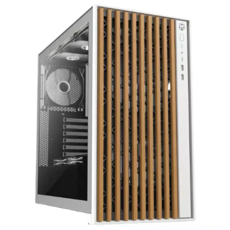 Nox Hummer Element - Elegant Wooden Mid Tower