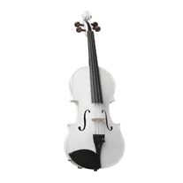 Violino 1/2 Stentor Harlequin Branco Metalizado