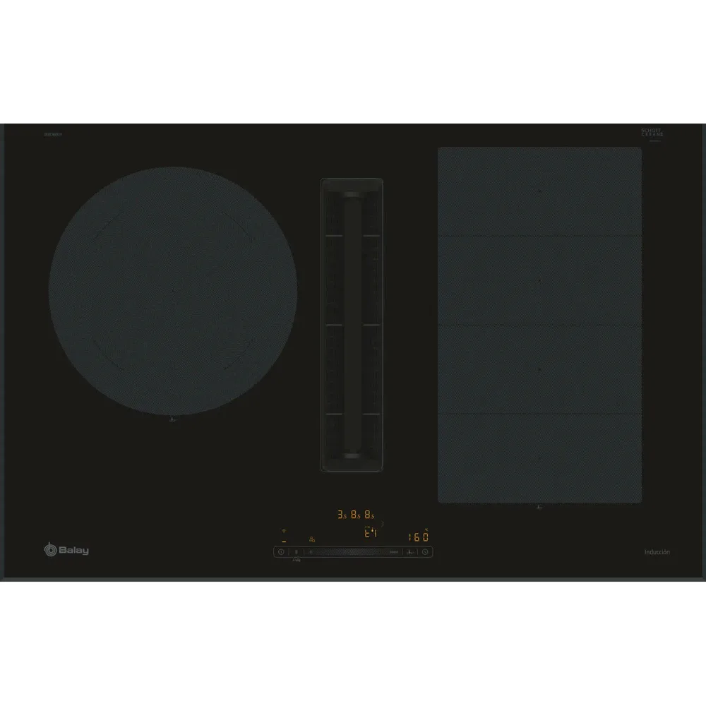 Placa Extrator Indústria Balay 3Ebc989Lh 2F 80Cm