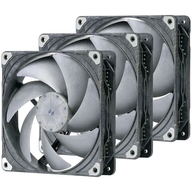 Ventoinha Phanteks T30 PWM Preto Pack 3 - 140mm