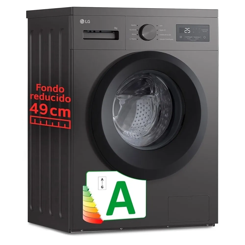 Máquina de Lavar Roupa Lg F4a1009ndk Cinza