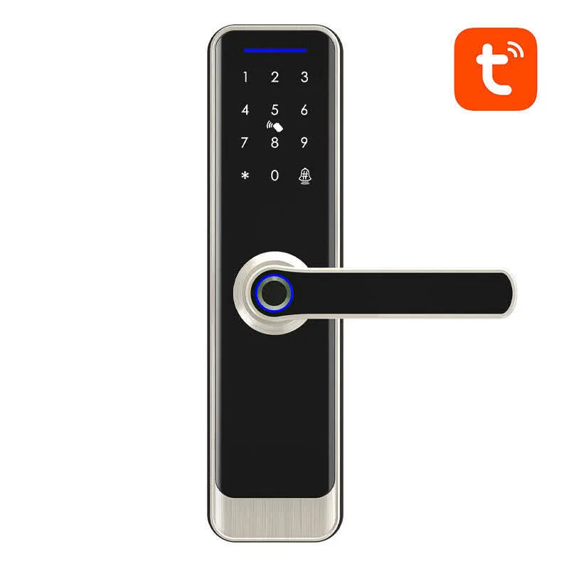 Fechadura Inteligente SDL-A270-S-5572 WiFi c/ Impressão Digital (Prateado) - AVATTO