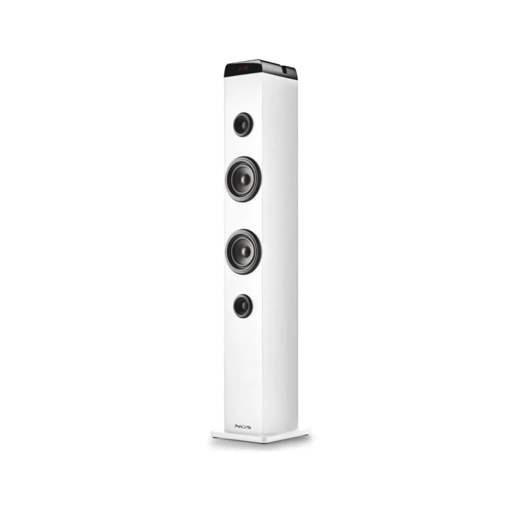 Torre de Som NGS Sky Charm Pro 50W 2.0 Branca