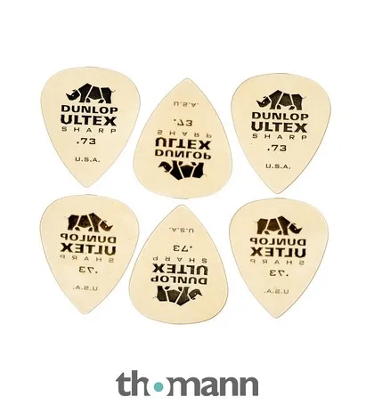 Dunlop Ultex Sharp Player Picks 0.73