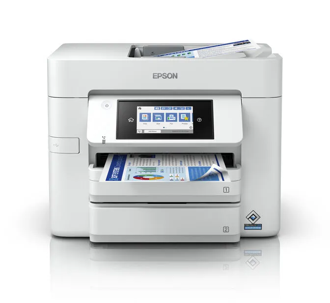 Impressora Impressora Multifunções a Laser a Jato de Tinta Epson WorkForce WF-4810DTWF Wi-Fi