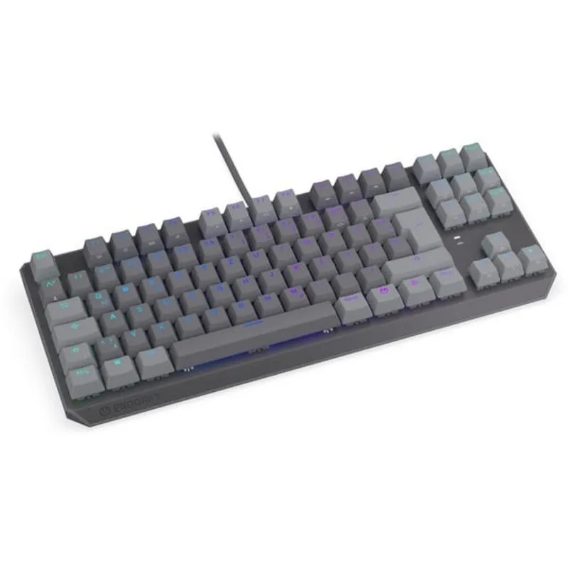 Teclado ENDORFY Thock V2 TKL compacto com switches ENDORFY Red e RGB