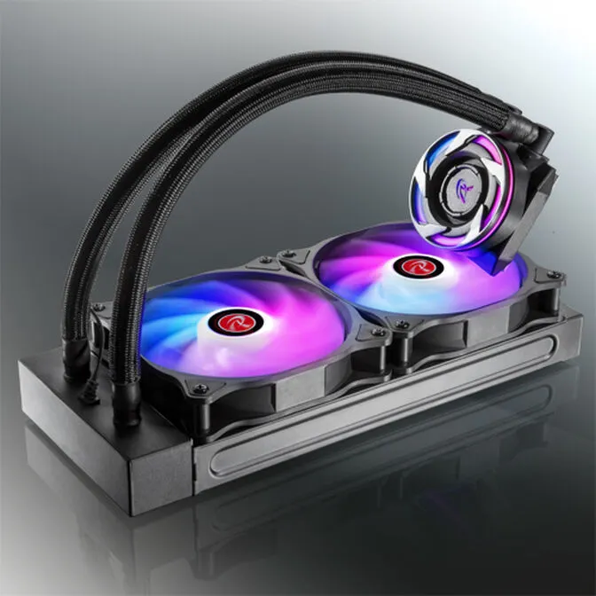 Water Cooler CPU Raijintek Eos RGB Rainbow 240mm