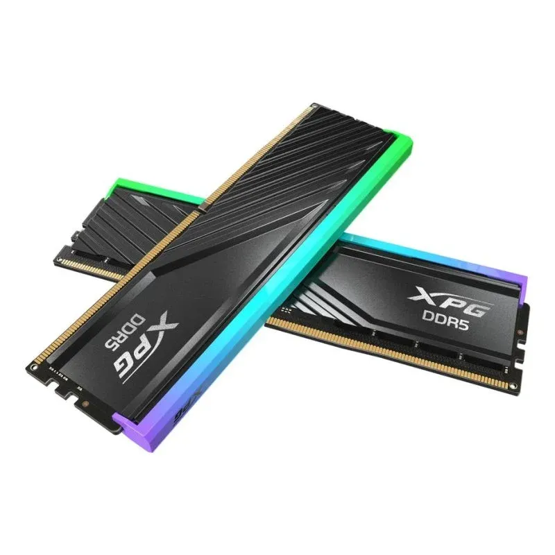 Memória RAM ADATA XPG Lancer Blade RGB 32GB 2x16GB DDR5 6000MHz CL48 AMD EXPO Preto