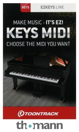 Toontrack EZkeys Midi Pack