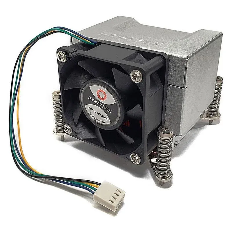 Cooler CPU Refrigeração a Ar Dynatron Socket Intel 1700 60mm Q5 Perfil Baixo PWM