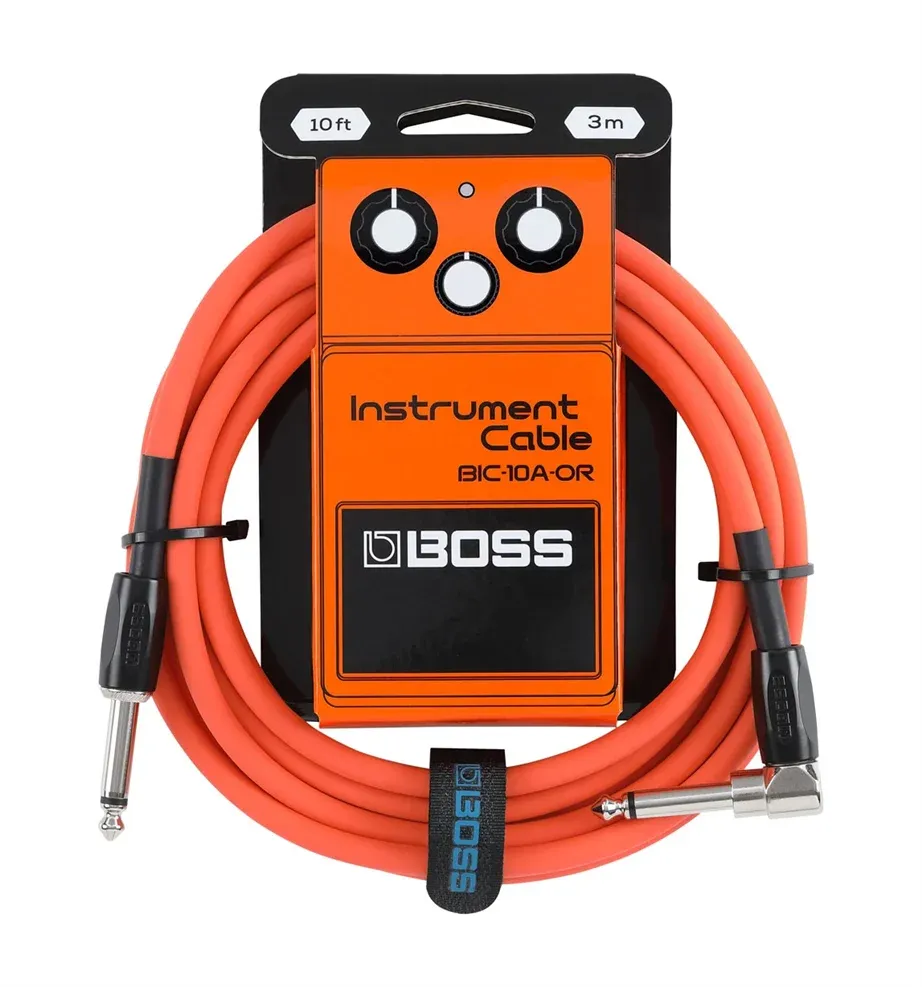 Cabo para Instrumento Boss BIC-10A-OR Orange 3mt