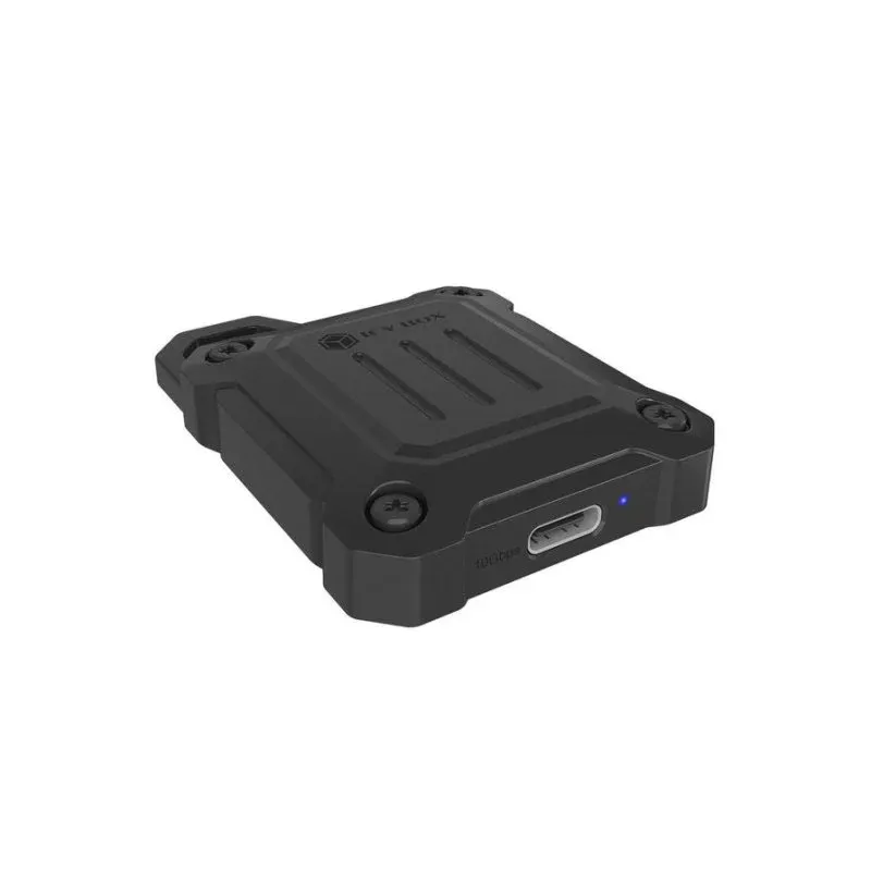 Caixa Externa SSD Icy Box IB-1601MP-CU31 M.2 NVMe Metal Preto USB-C Hot-Swap