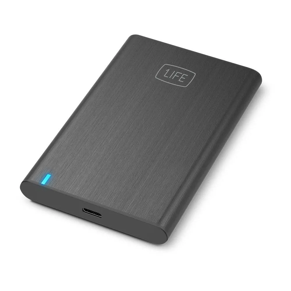 Caixa Externa 2.5" 1Life SATA USB 3.1 HDD/SSD Preta