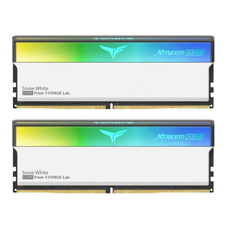 Team Group T-Force XTREEM ARGB DDR5 White 6000MHz 32GB 2x16GB CL30 Intel XMP 3.0