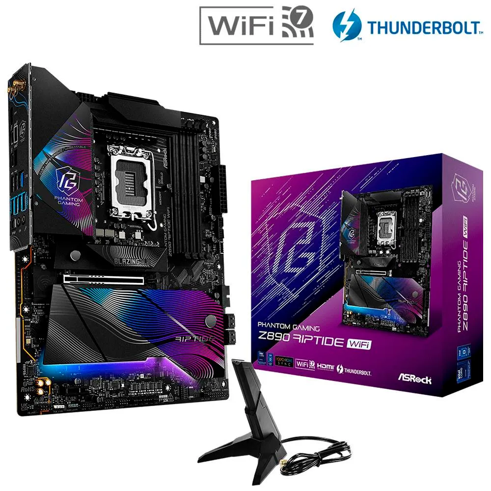 Motherboard ATX ASRock Z890 Riptide WiFi Skt1851