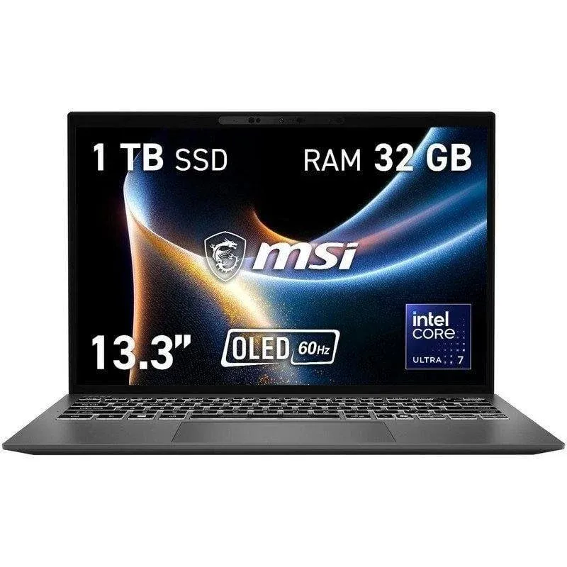 Portátil MSI Prestige 13 AI+ A3MG-005ES 13.3" Intel Core Ultra 7 355 32GB 1TB SSD Intel UMA Windows 11