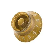 Gibson PRHK-020 Top Hat Knobs Gold