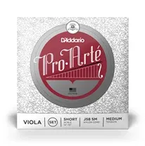 Jogo cordas Viola 14"-15" Daddario J58SM Pro-Arté Tensão Média