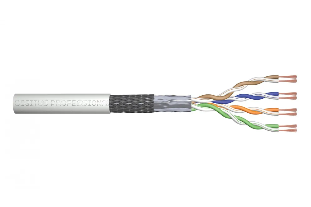 Digitus DK-1531-P-1-1 cabo de rede Cinzento 100 m Cat5e DK-1531-P-1-1