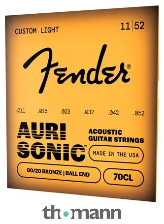 Fender 70CL 80/20 Bronze 11-52