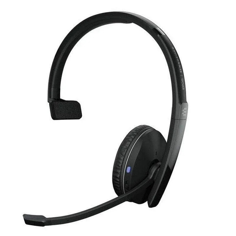 Auriculares Sennheiser Epos Adapt 230 inalámbricos Bluetooth Cancelamento de Ruído Mono Office Preto