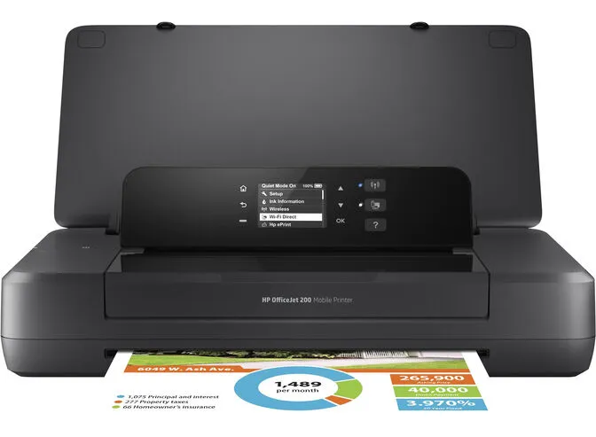 Impressora Portátil HP OfficeJet 200 Mobile