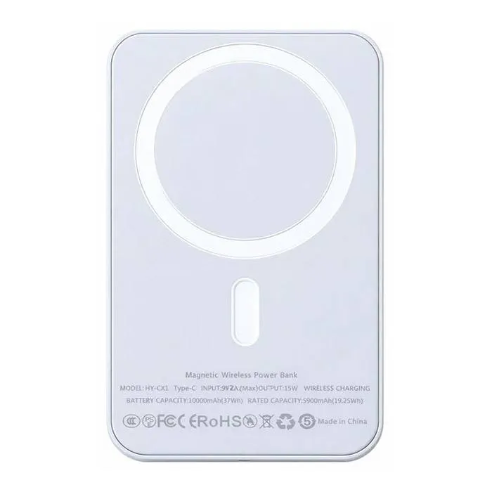 Powerbank Inmove Magnetic 10000mAh 20W Branca