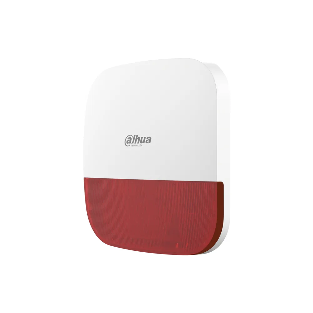 Dahua ARA13-W2(868)(Red) Sirene Sem Fios Externa ARA13-W2(868)(Red)