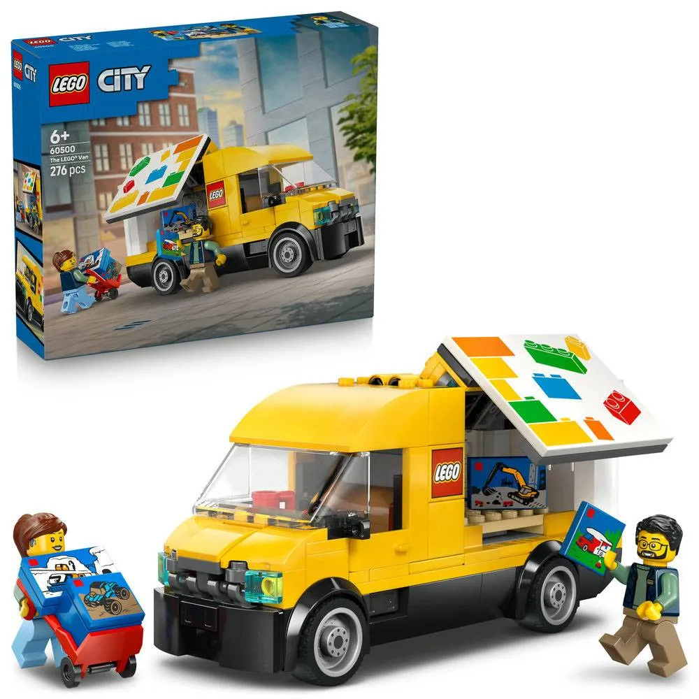 LEGO City: A Carrinha LEGO | Idades 6+ | 276 Peças | Item 60500