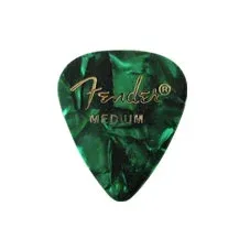 Palheta Fender 351 Celluloid Medium Green Moto