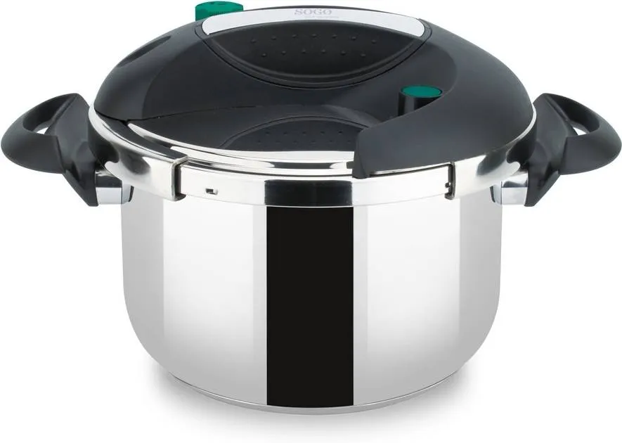 Panela de Pressão SOGO Rápida OLL-SS-25130 (8 Litros)