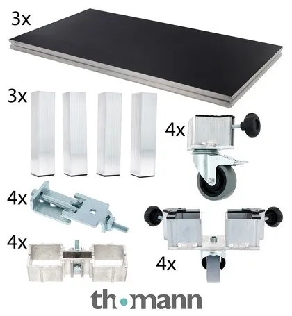 Stairville Tour Stage Drum Riser 3x2 40cm