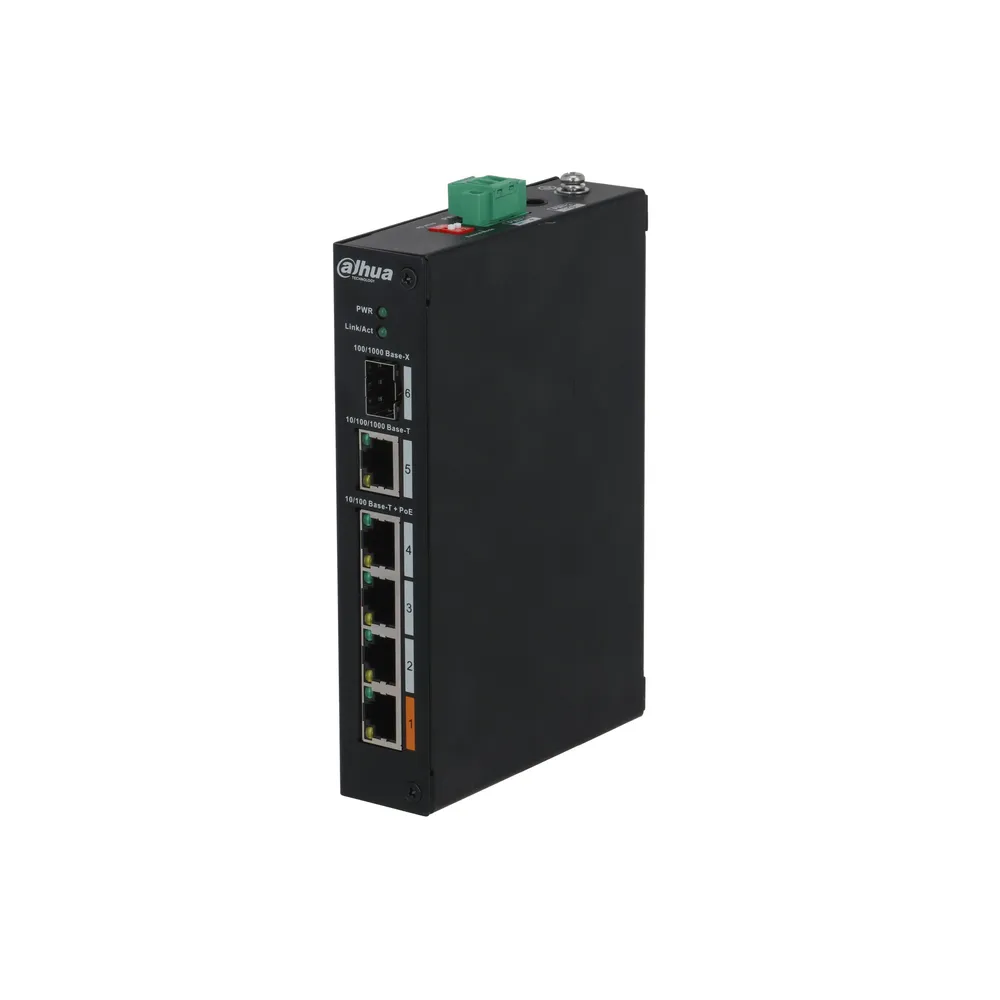 Dahua PFS3106-4ET-60-V2 Switch PoE de 4 portas (não PFS3106-4ET-60-V2