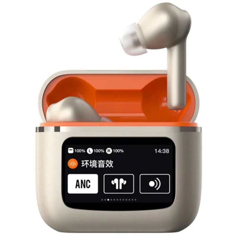 Klack T68 Pro Auriculares Sem Fios Bluetooth ANC Dourados