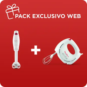 Moulinex Pack Indispensáveis: Varinha Turbomix + Batedeira Easy Max