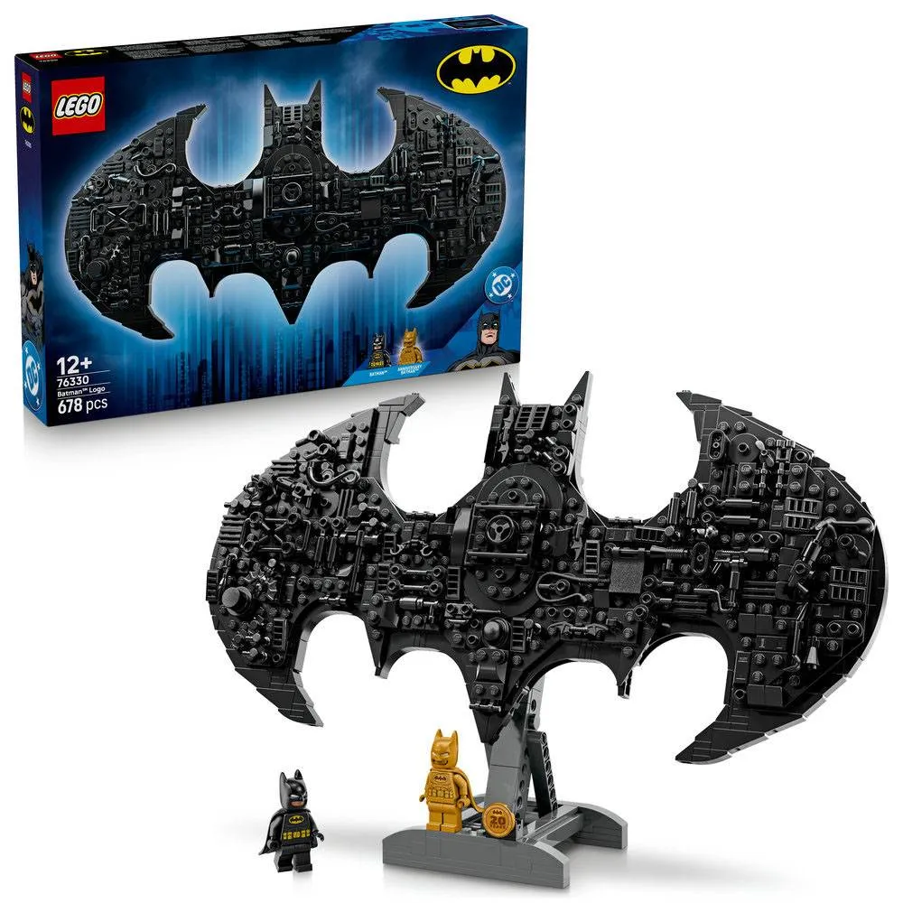 LEGO Super Heroes: Logótipo do Batman | Idades 12+ | 678 Peças | Item 76330